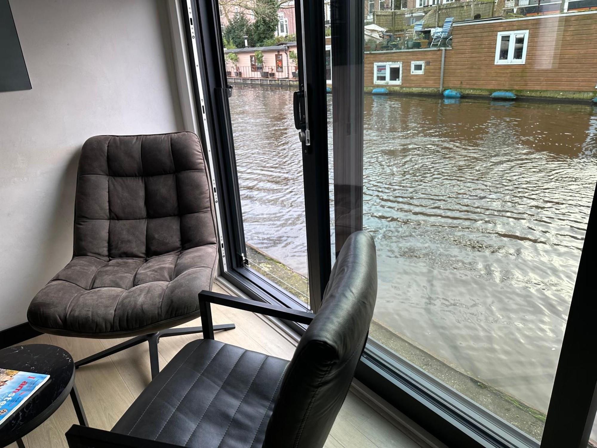 Bed and Breakfast Amsterdam-Houseboat-Amstel Exterior foto